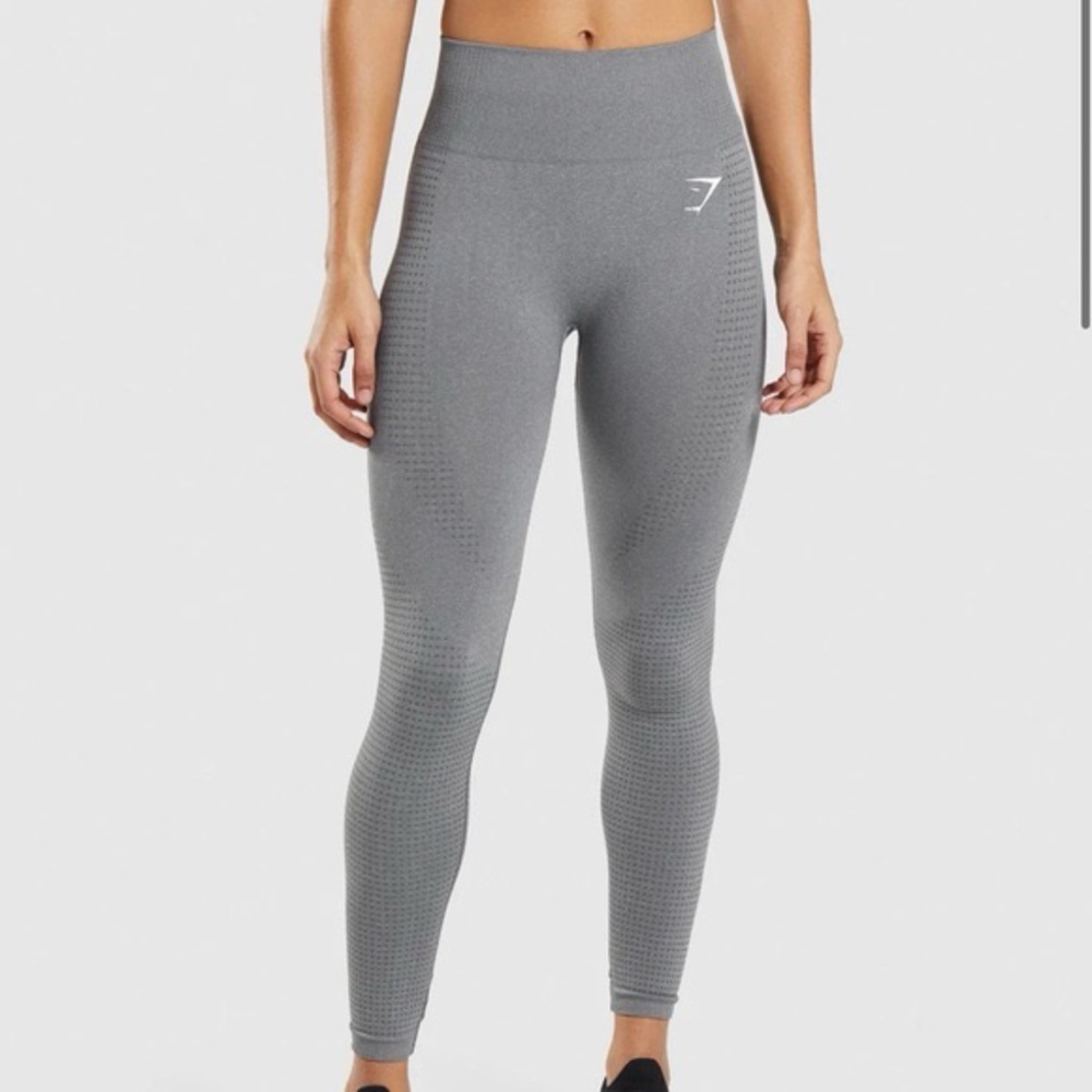 Gymshark Women’s Vital Seamless 2.0 Leggings High Rise (Grey)
